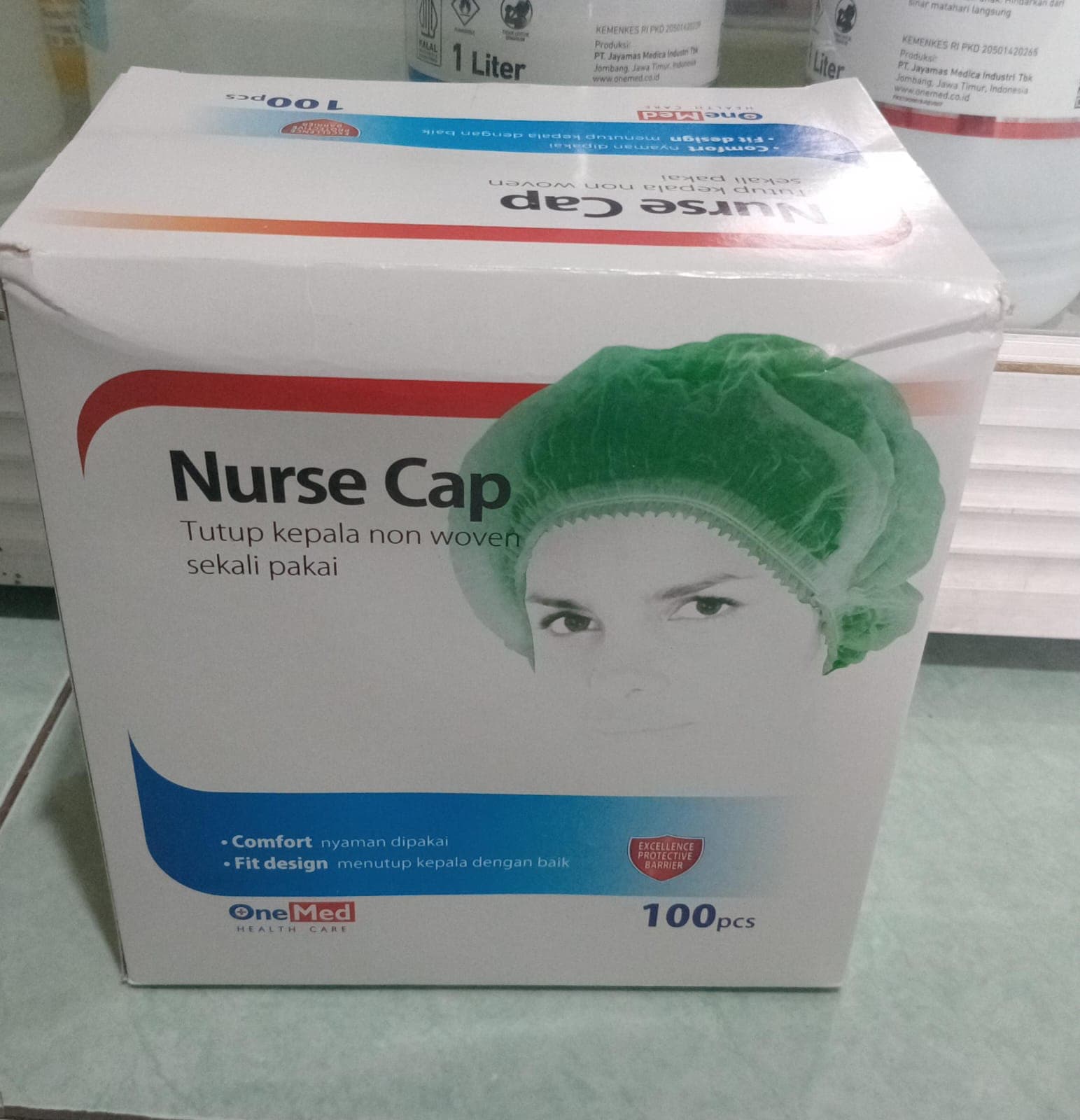 Nurse Cap One Med Box isi 100