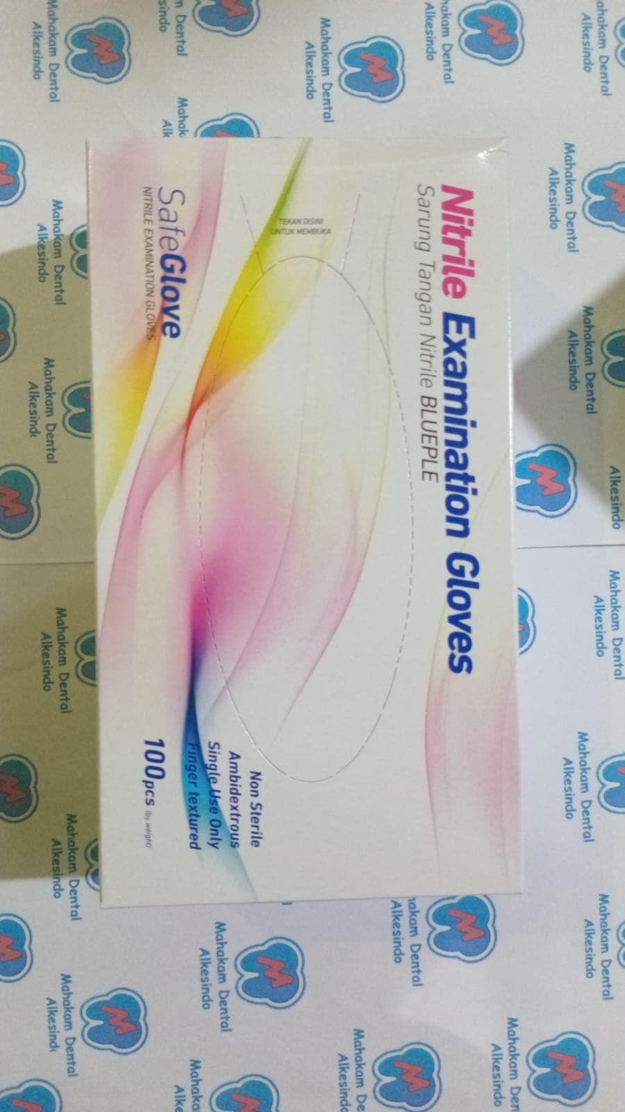 Sarung Tangan Nitrile Non Powder L