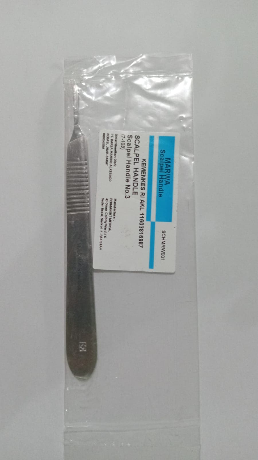 Scalpel Handel No.3