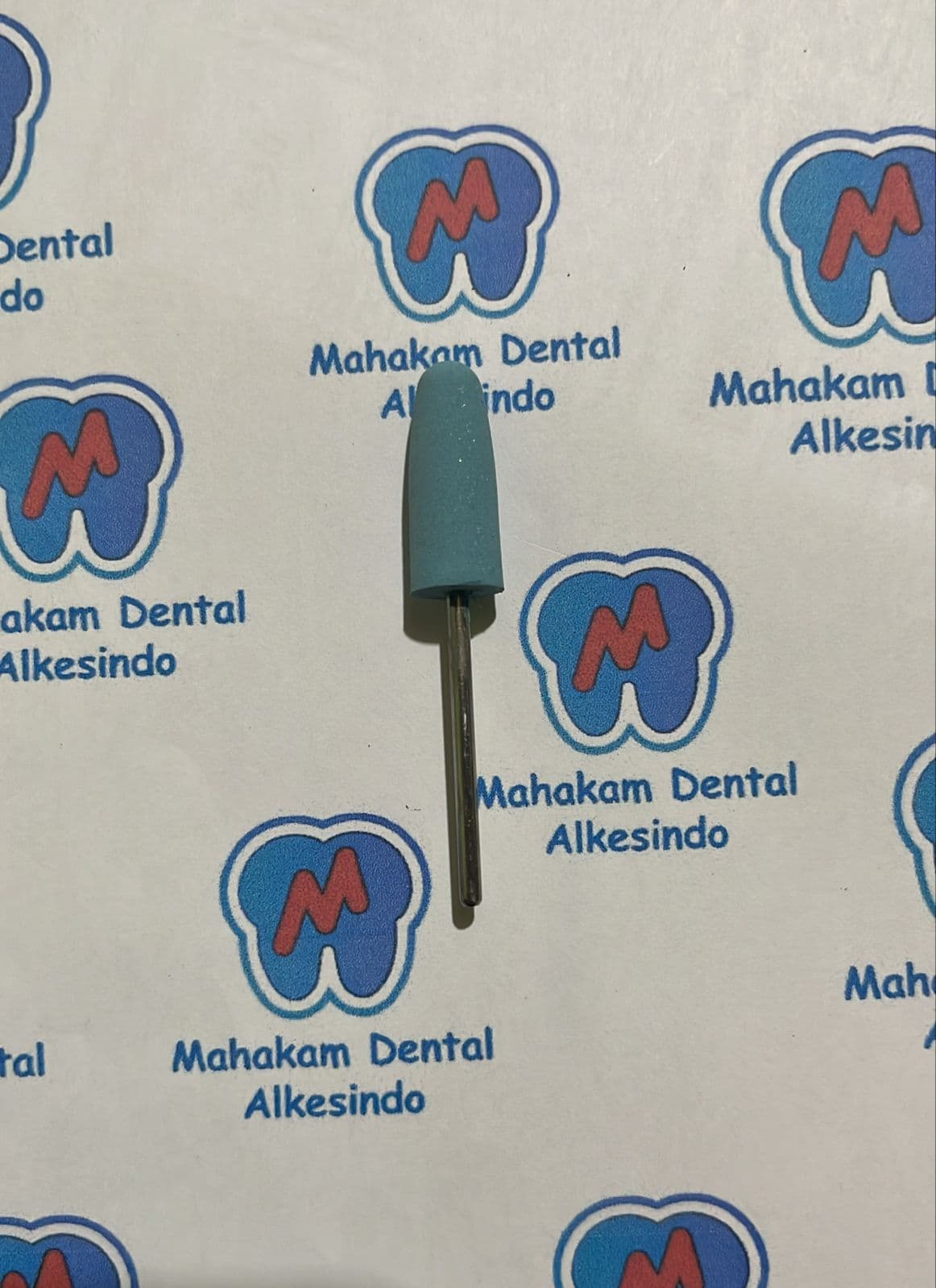 Rubber Poles Akrilik Biru Besar