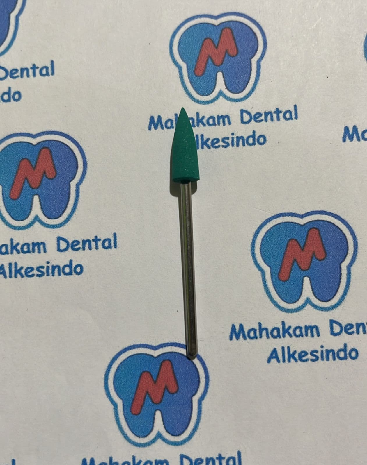 Bur Poles Akrilik Rubber Hijau Kecil