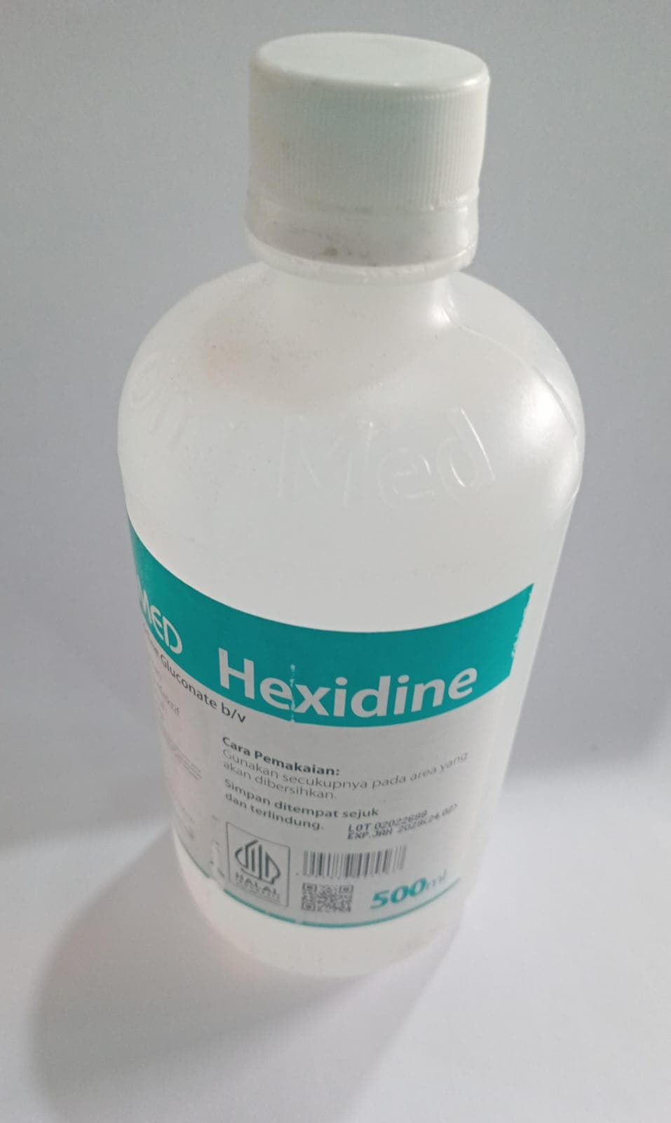 Hexidine - Cairan Irigasi Clorhexidine 2% 500 Ml One Med