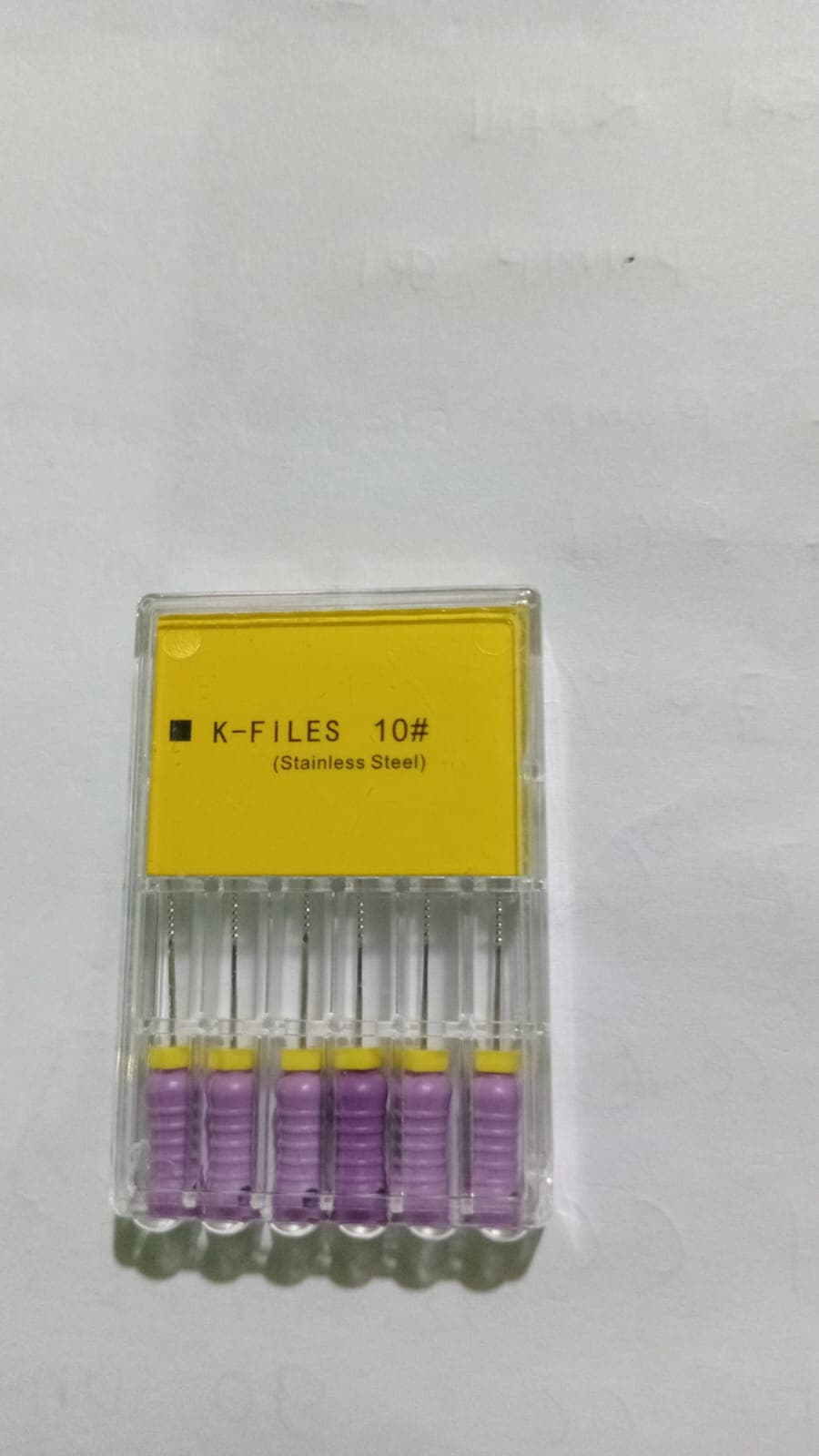 K-File 10 SS Length 25 mm No Brand