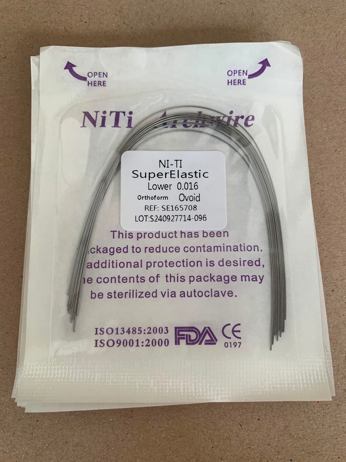 ArchWire Niti Round Lower 016