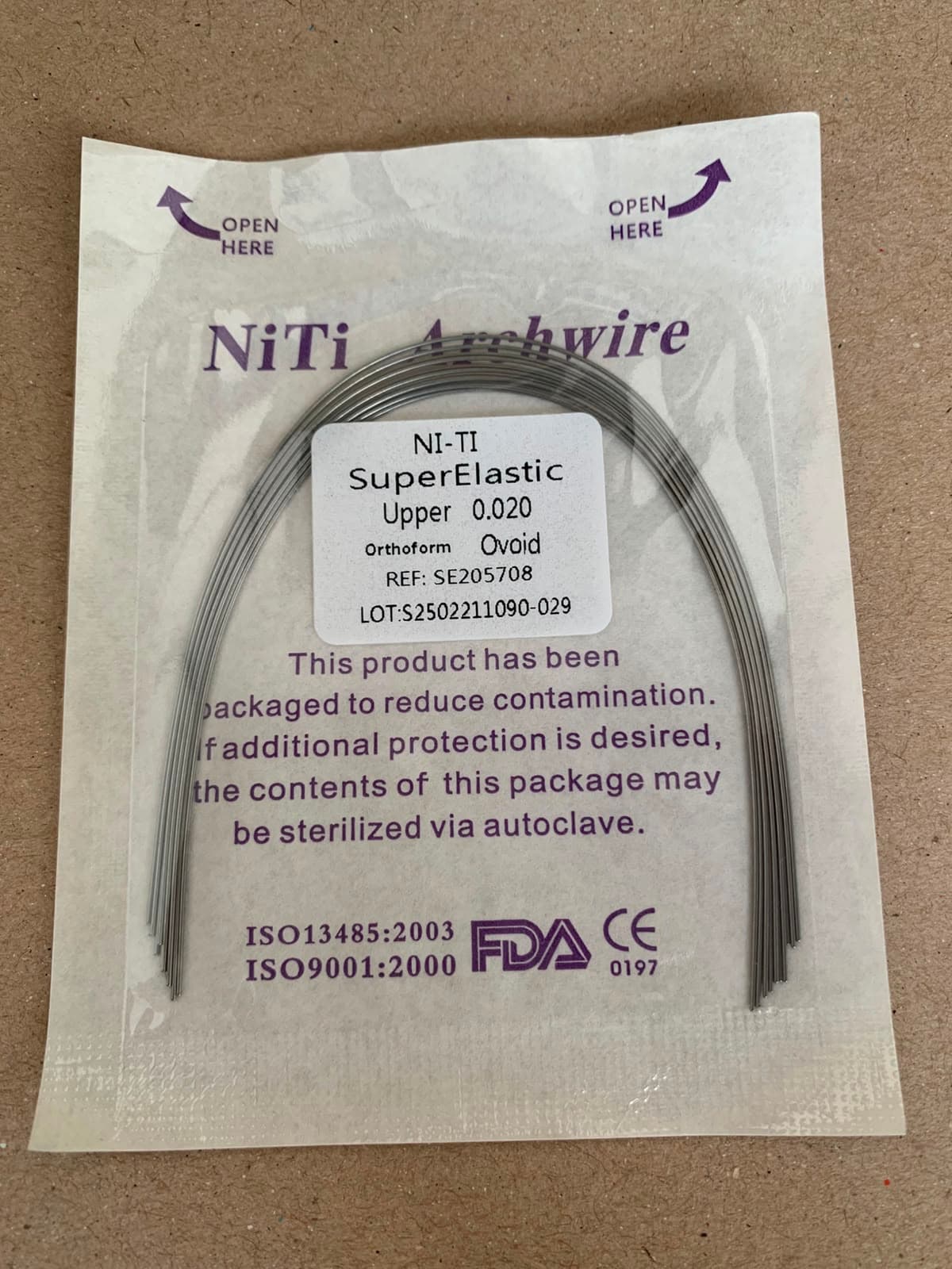 ArchWire Niti Round Upper 020