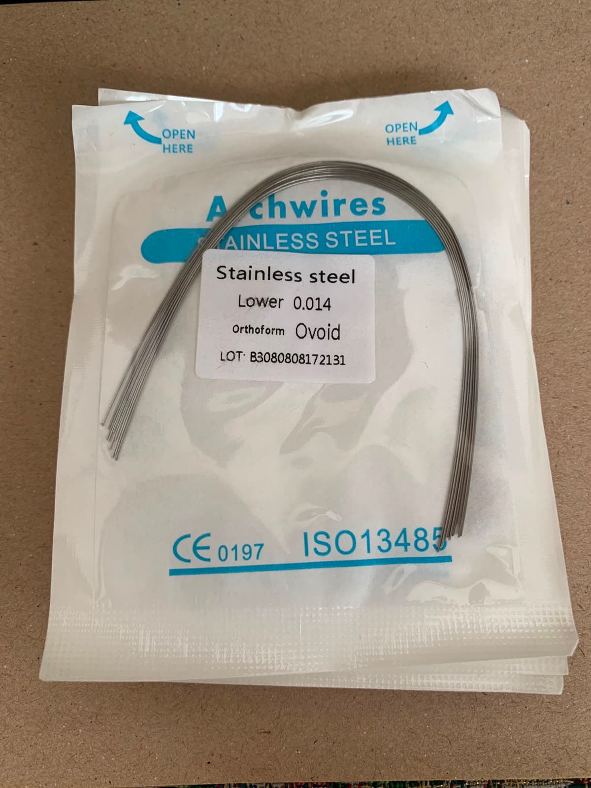 ArchWire SS Round Lower 014