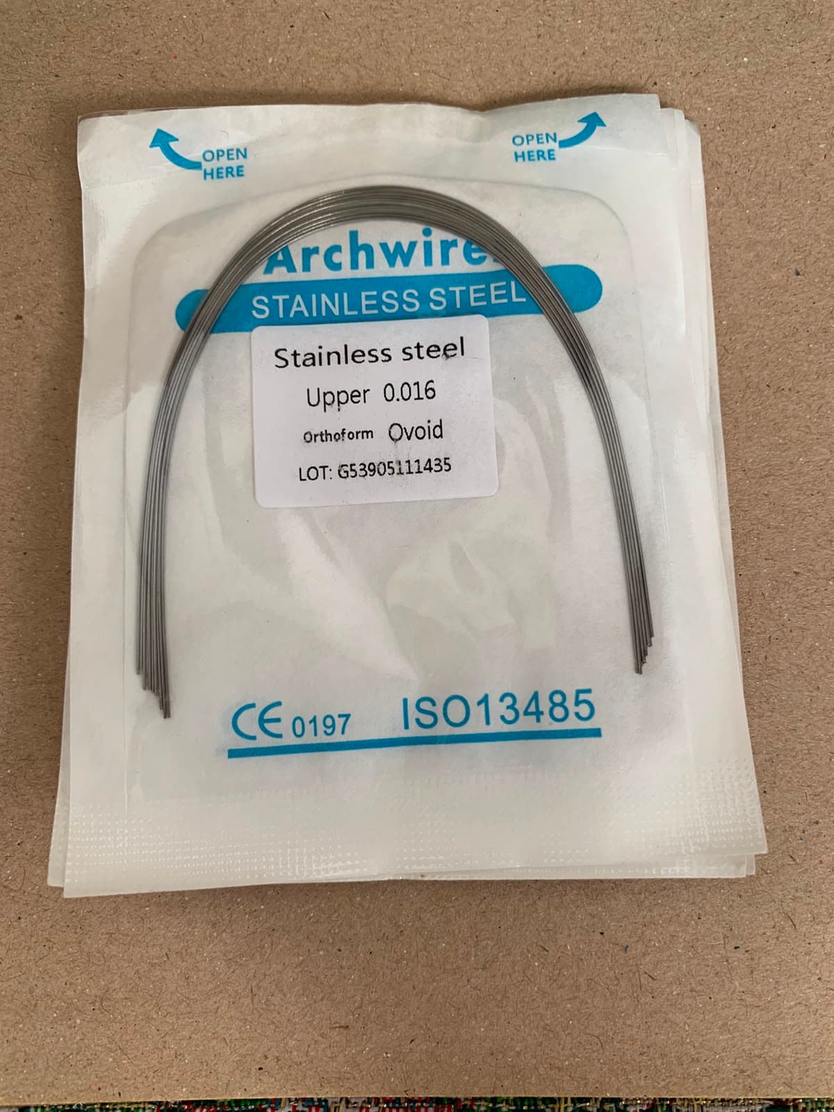 ArchWire SS Round Upper 016